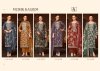 Mushk Kaleem By Alok Cambric Cotton Foil Printed Dress Material